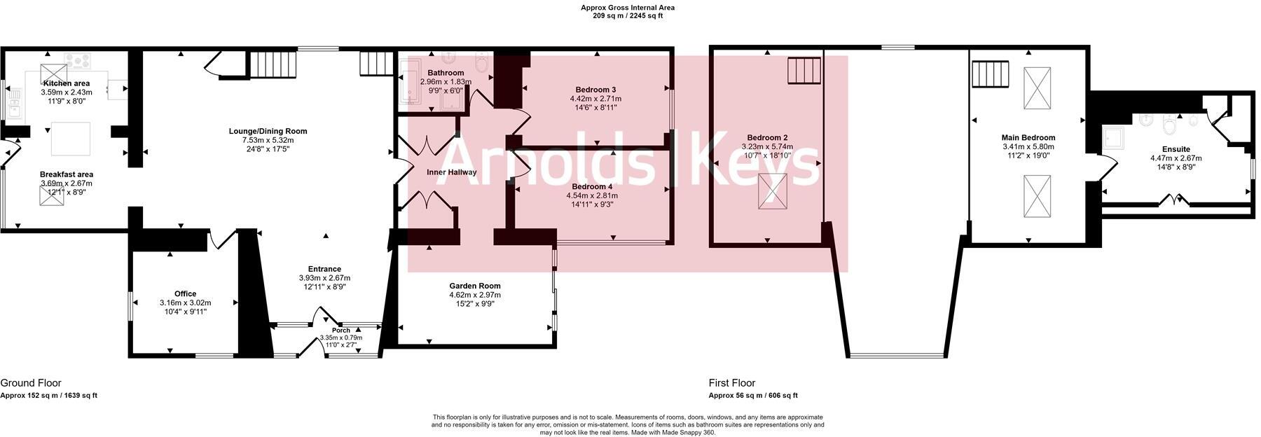 Beach Road, East Runton, Cromer floorplan