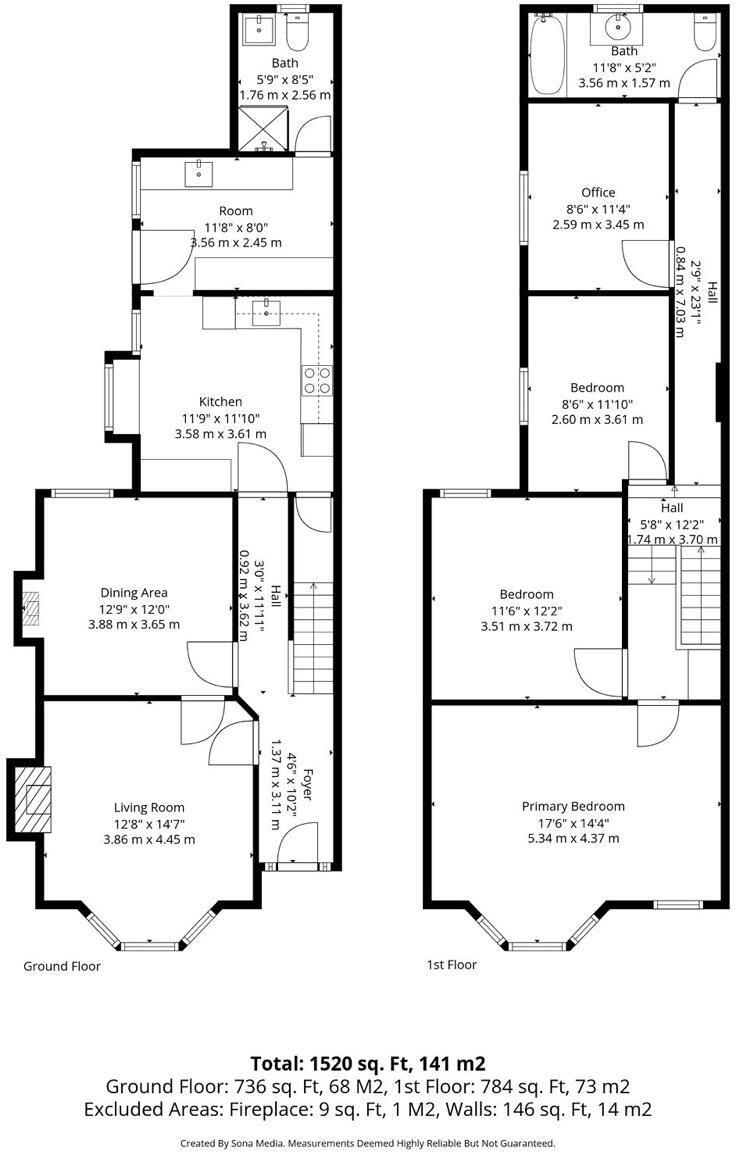 Hawkshead Street, Southport, Merseyside, PR9 floorplan