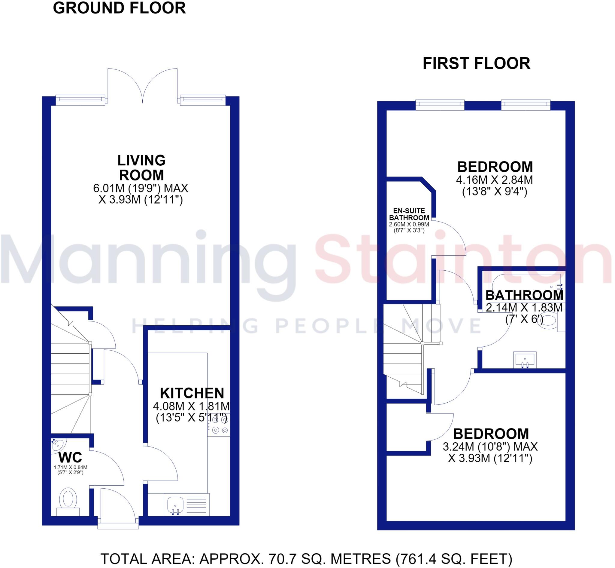 Copse View, Leeds, West Yorkshire floorplan