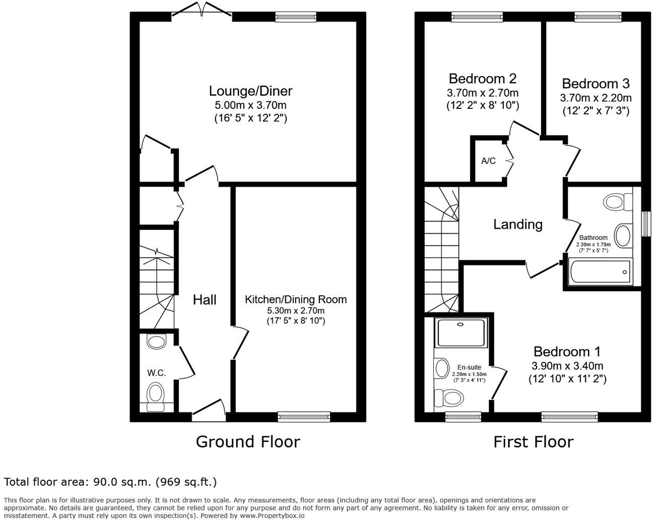 Voisin Close, Hoo, Rochester, Kent, ME3 floorplan