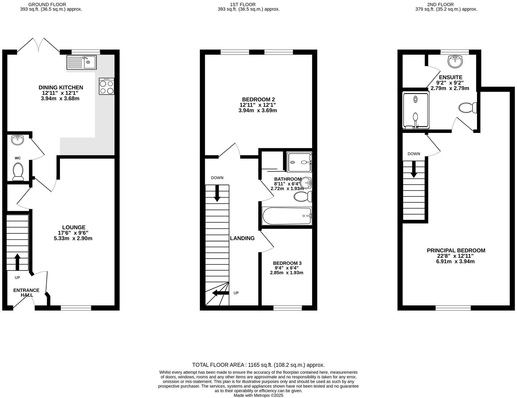 Juliana Way, Altrincham, WA14 floorplan