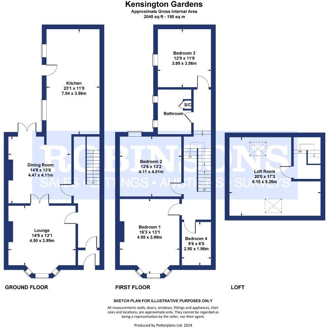 Kensington Gardens, Ferryhill floorplan