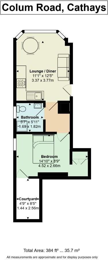 Colum Road, Cathays floorplan