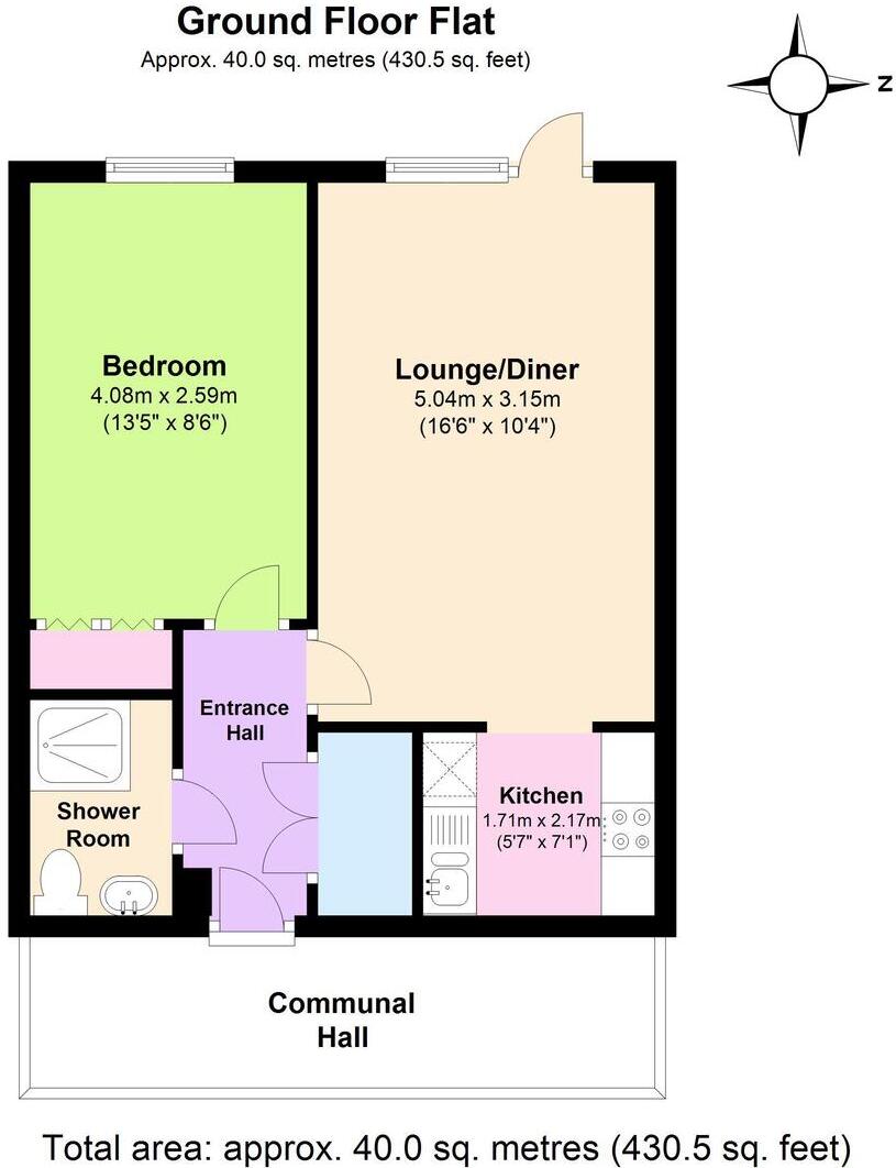Oakland Court, Kings Road, Herne Bay, CT6 5RL floorplan