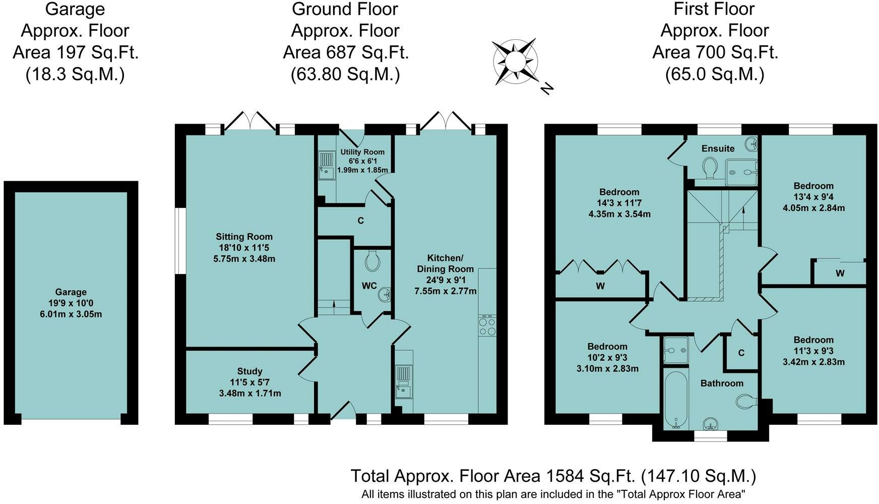 Thenford Way, Banbury floorplan