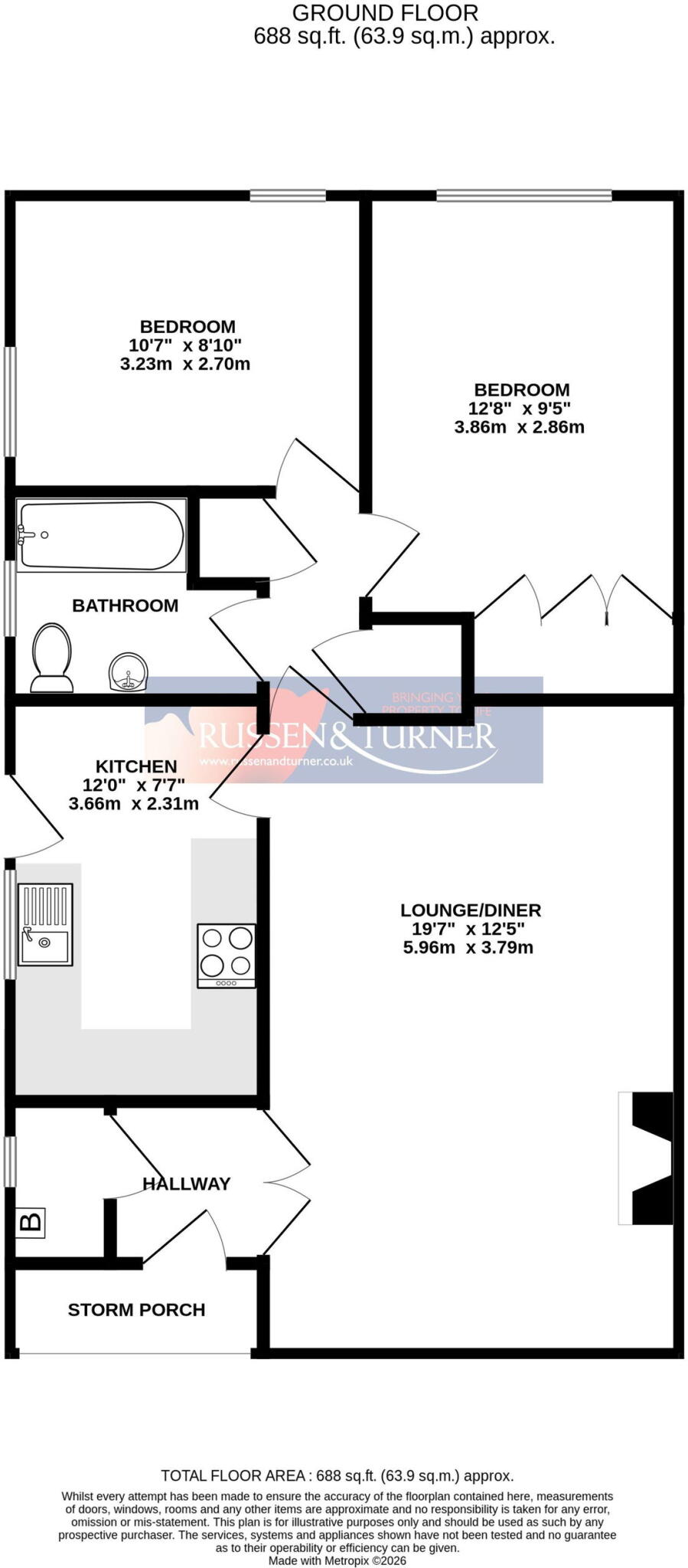 The Grove, Grimston floorplan