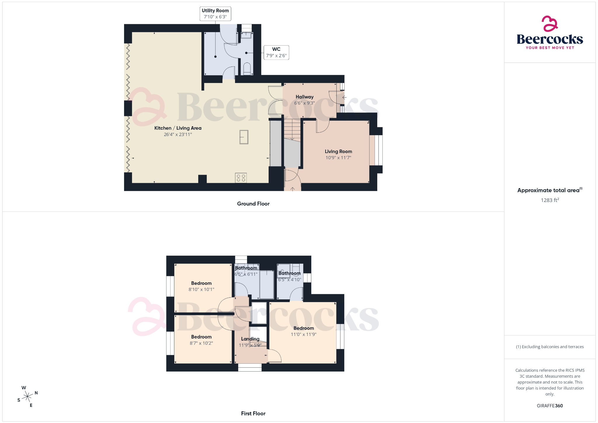 Cherry Lane, Hull, HU8 0EF floorplan