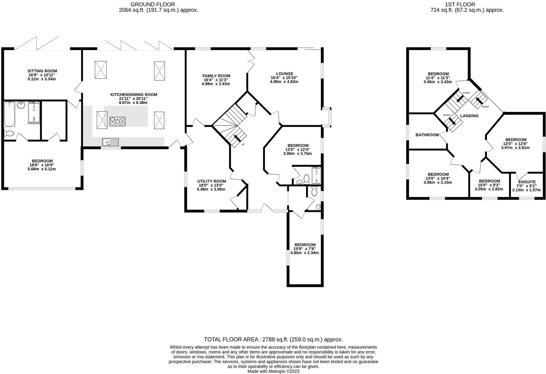 Cross Lane, Stocksmoor, HD4 floorplan