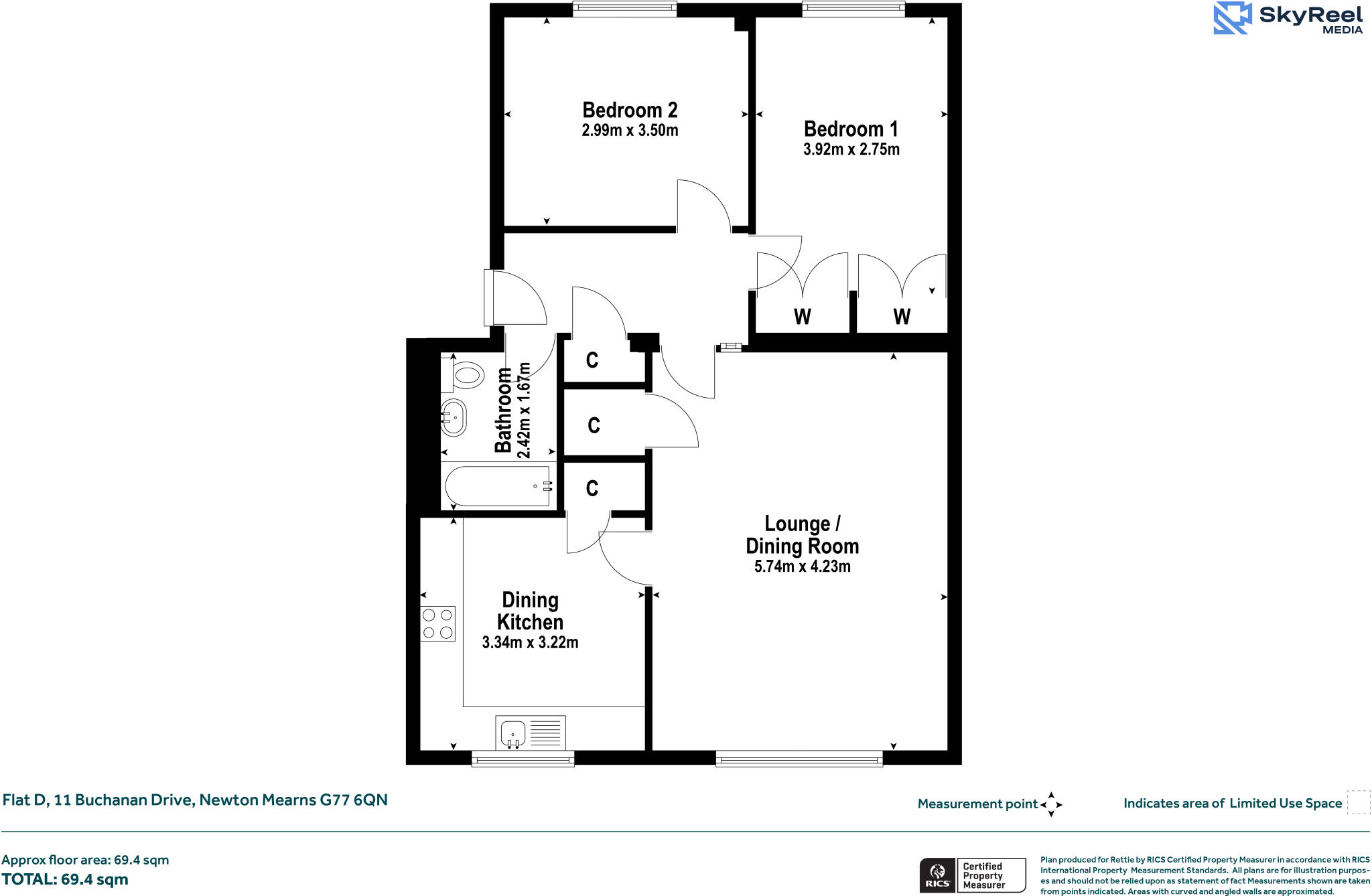Buchanan Drive, Newton Mearns, Glasgow, East Renfrewshire floorplan