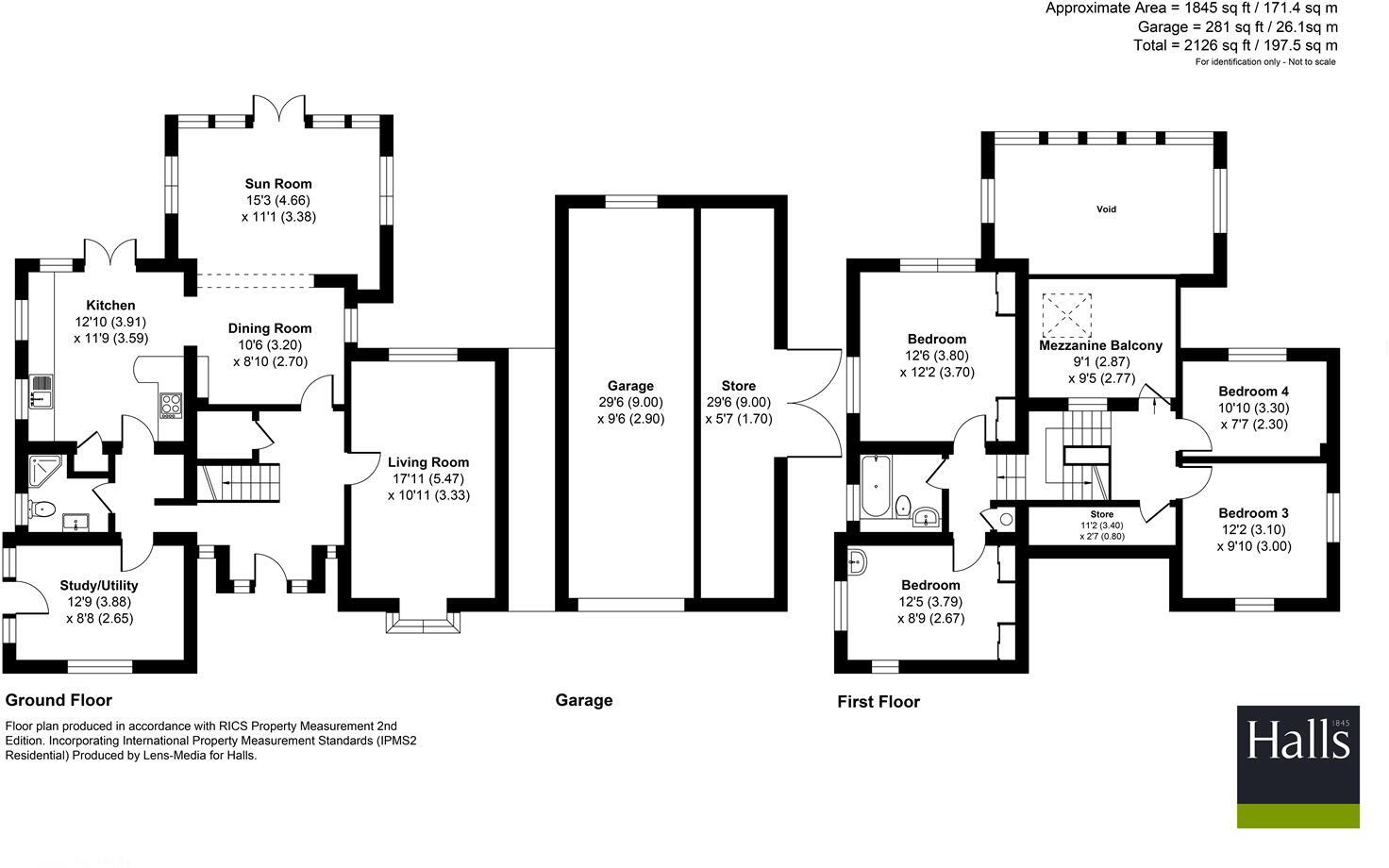 Hobb Hill, Tilston, Malpas. floorplan