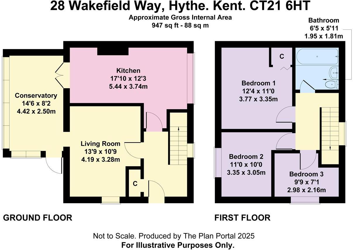 Wakefield Way, Hythe floorplan
