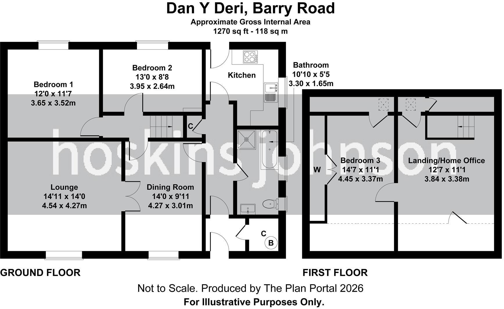 Barry Road, Pwllgwaun, Pontypridd floorplan