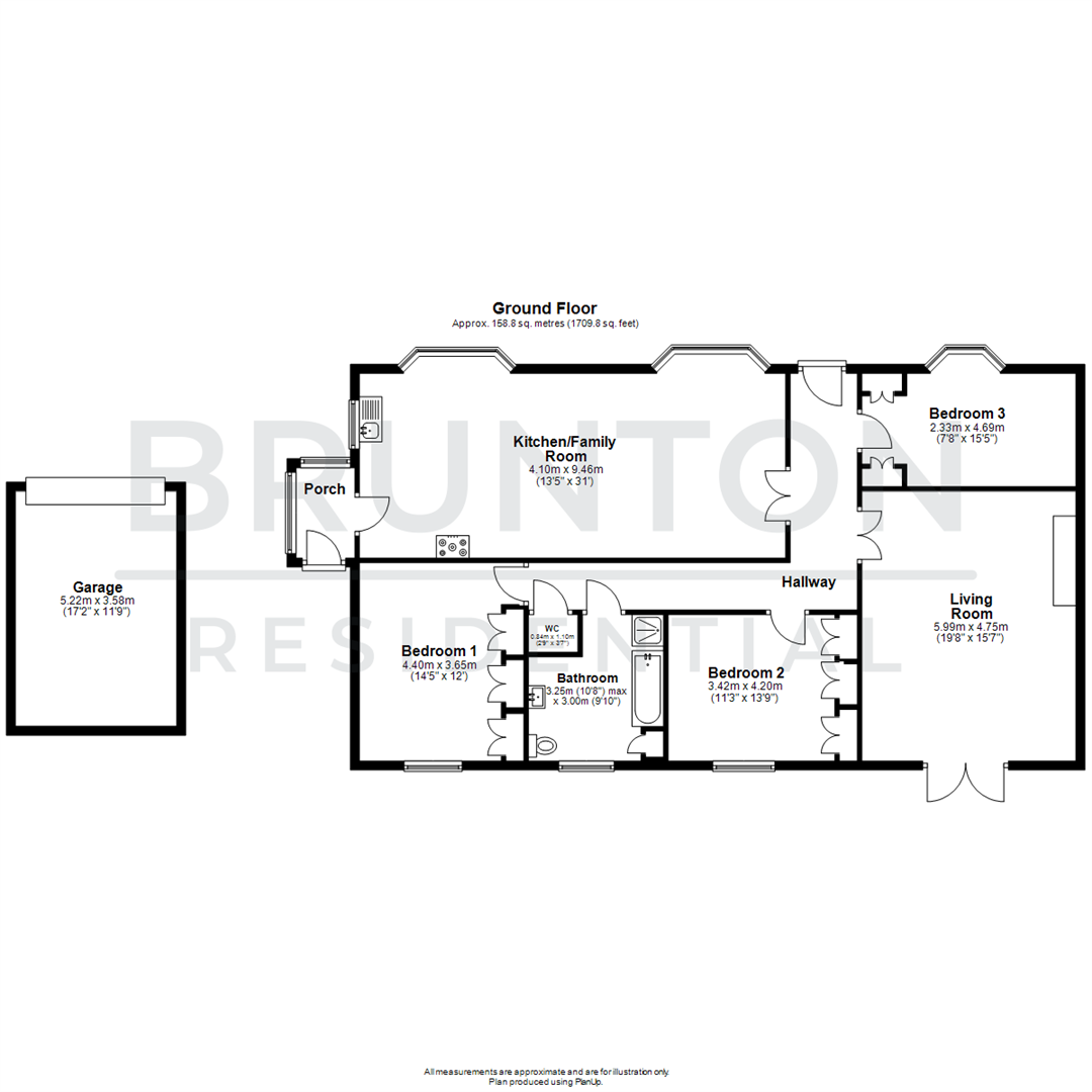 Green Lane, Dudley, Cramlington, NE23 floorplan