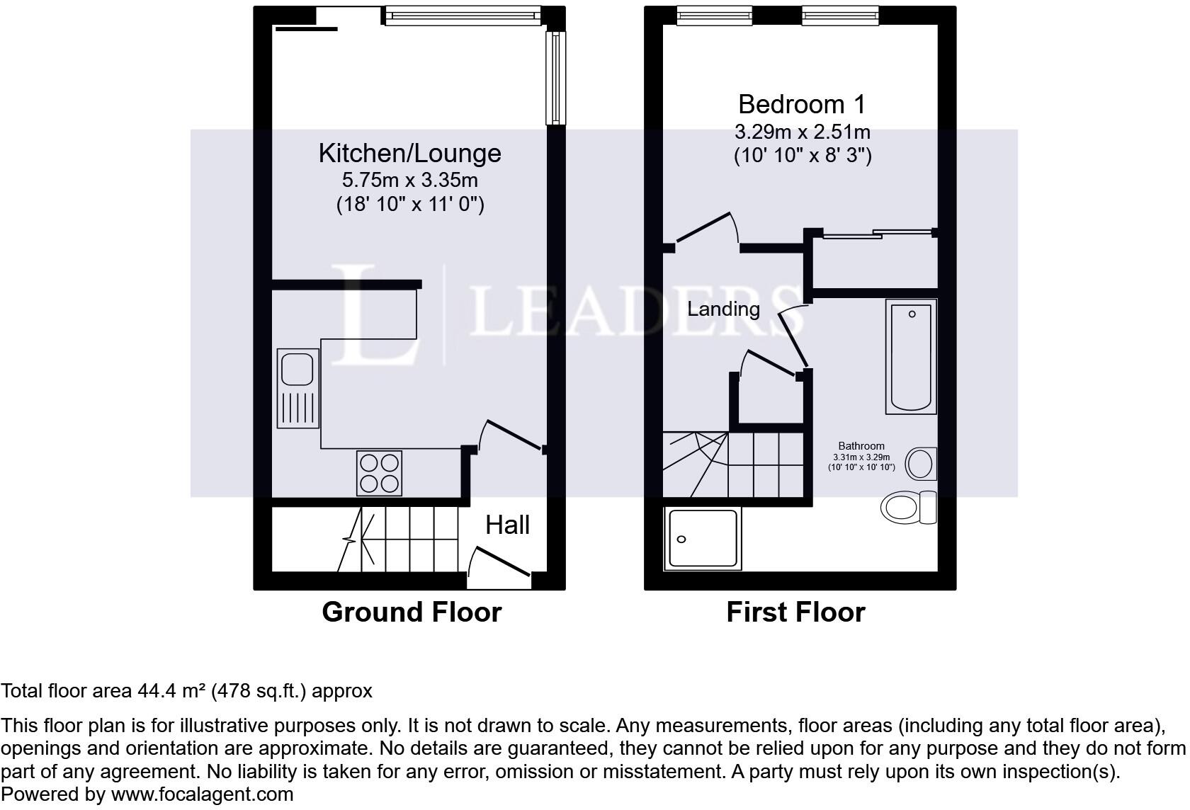 Horsham Gates Two, North Street, RH13 floorplan