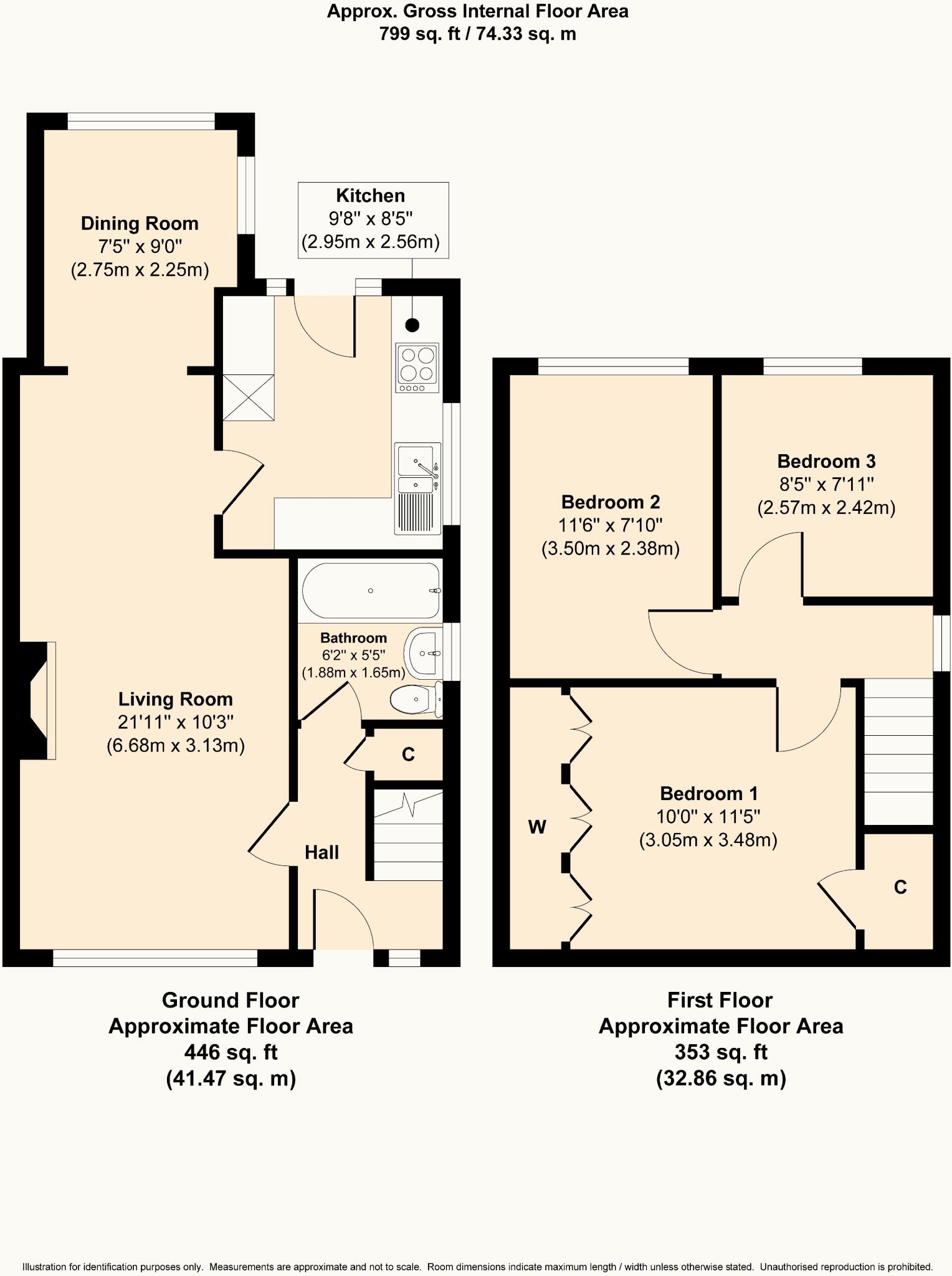 Edward Avenue, Littleborough, OL15 8QW floorplan