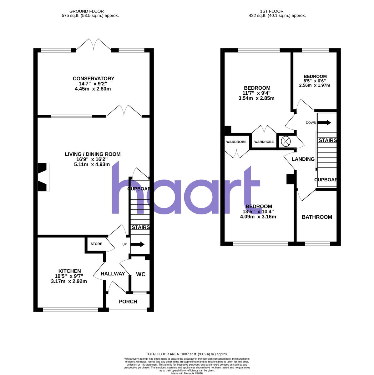 Burbidge Road, Shepperton floorplan