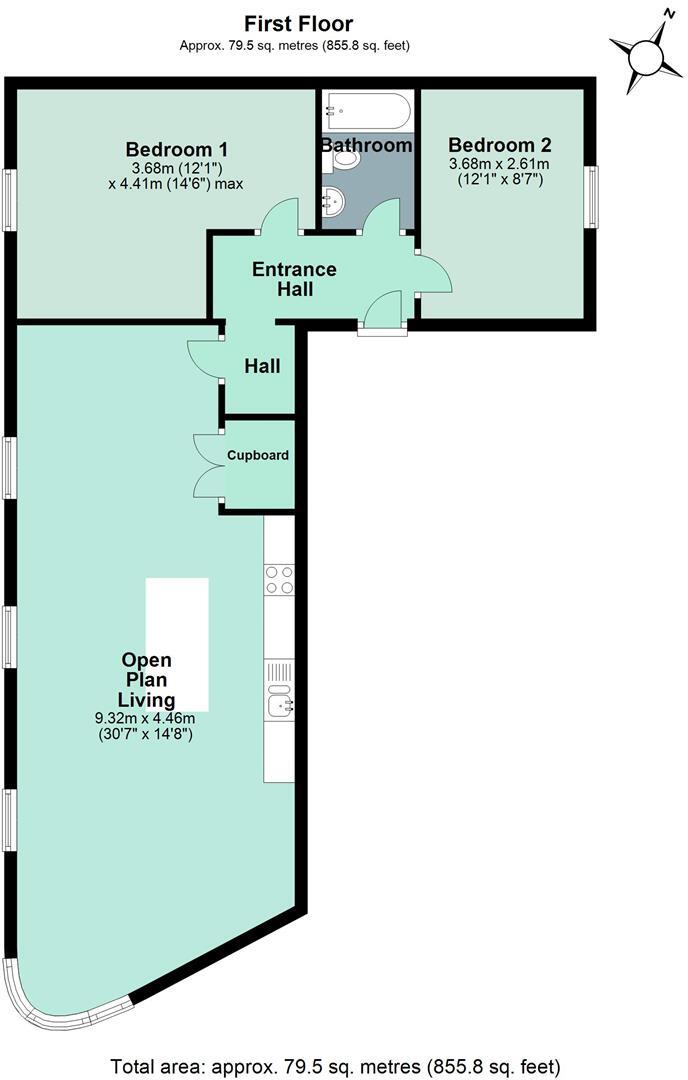 Fore Street, Kingsbridge floorplan