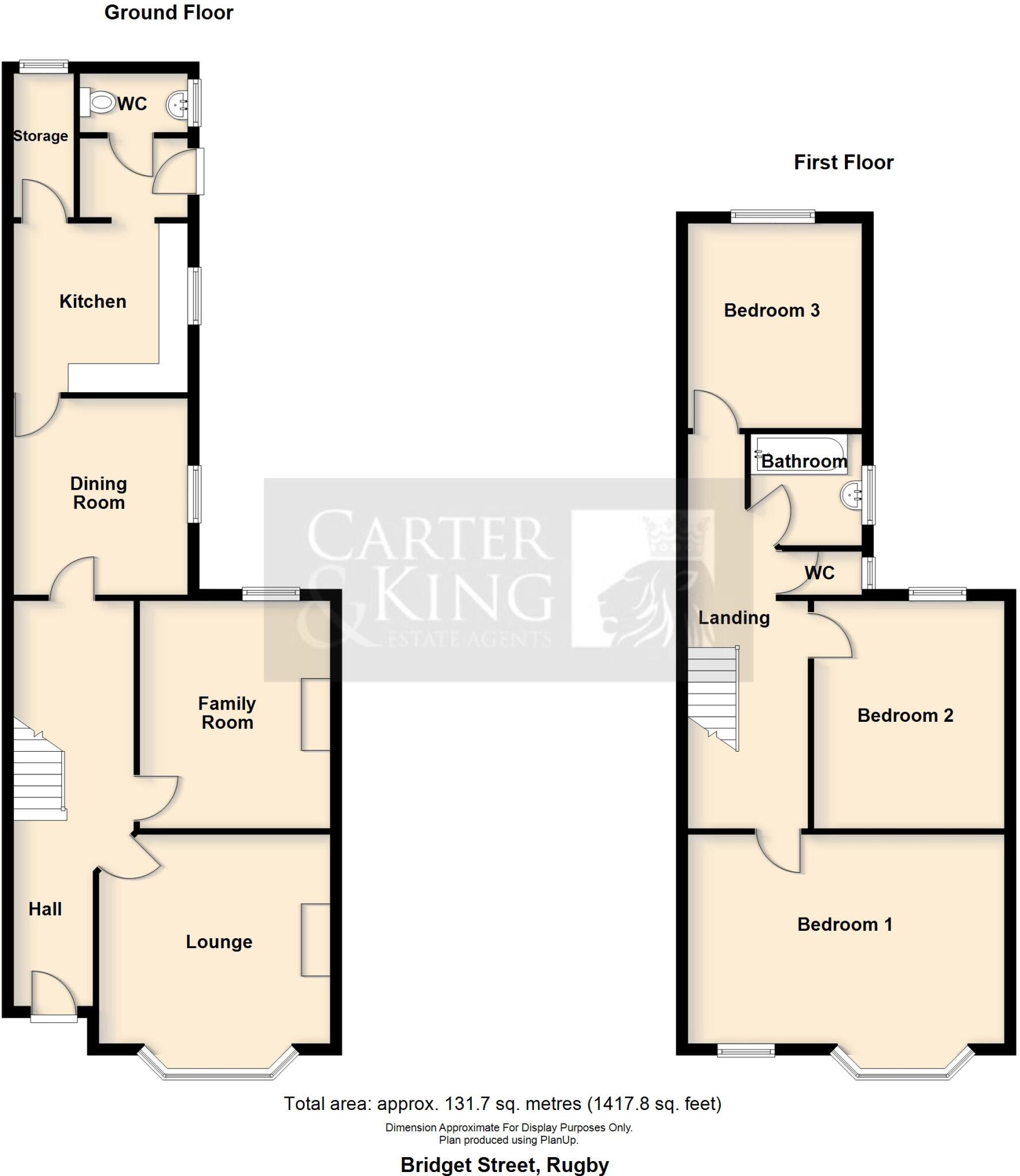 Bridget Street, Rugby floorplan