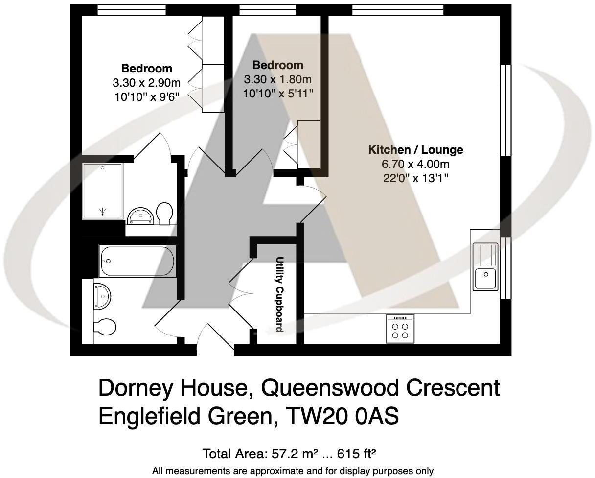 Queenswood Crescent, Englefield Green, floorplan