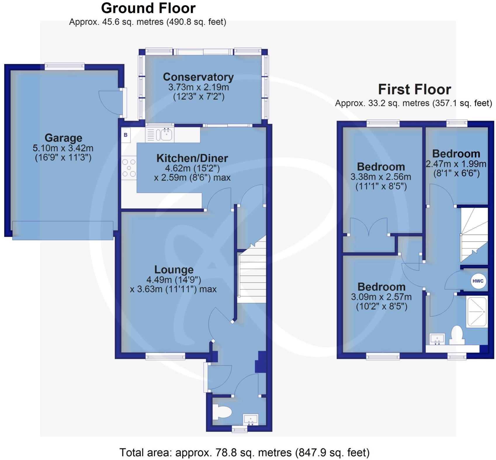 Soloman Drive, Bideford floorplan