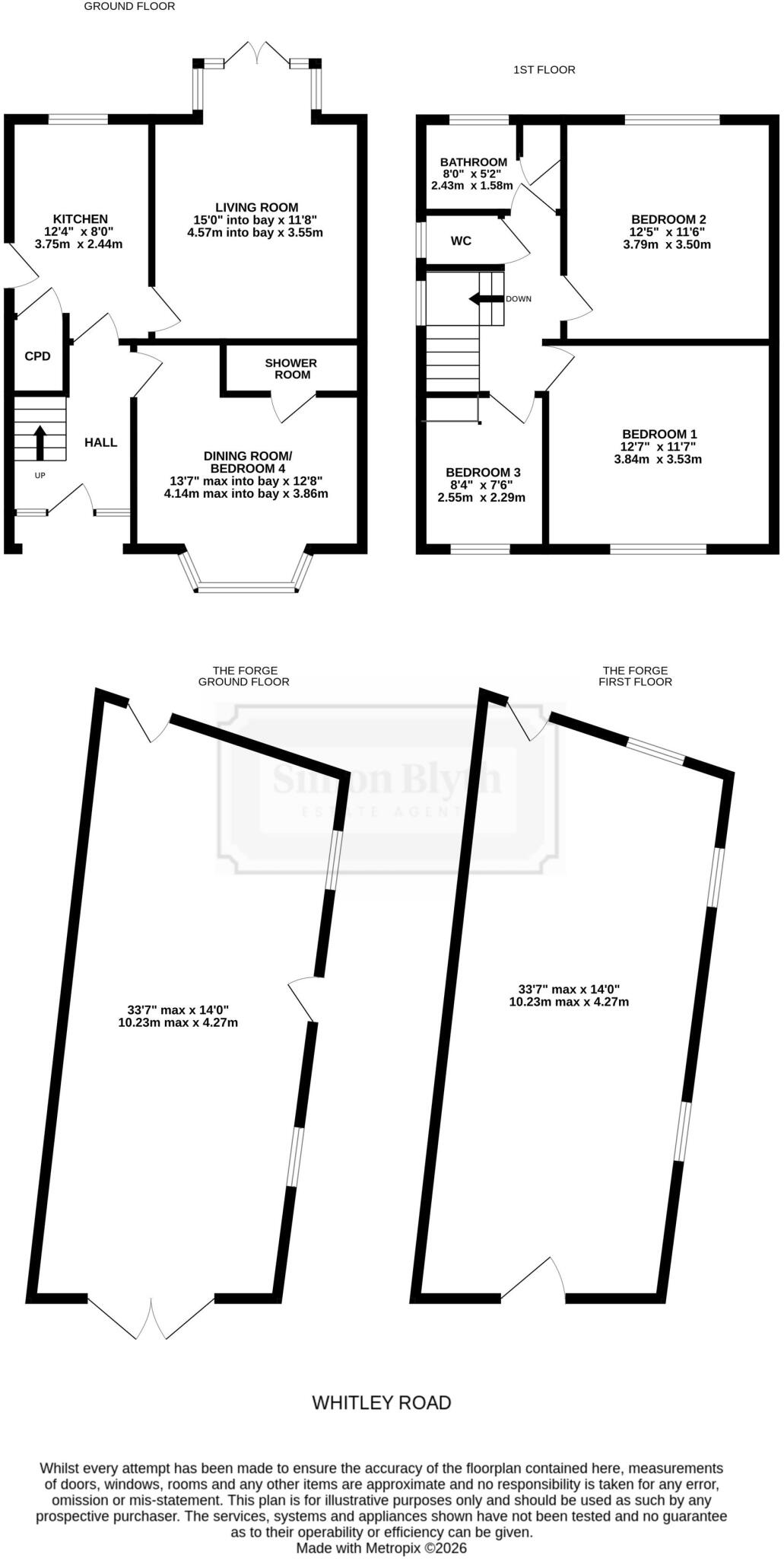Whitley Road, Whitley, WF12 floorplan
