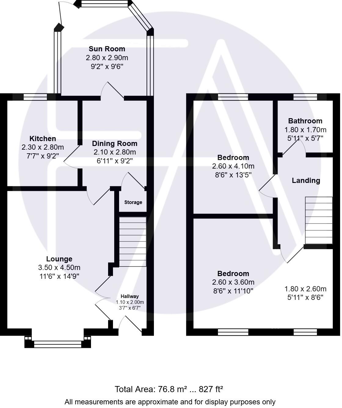 Edenfield Close, Southport, Merseyside, PR8 6LL floorplan