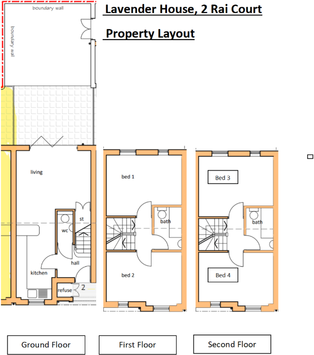 3 Rai Court, Beauchamp Road, Leamington Spa floorplan