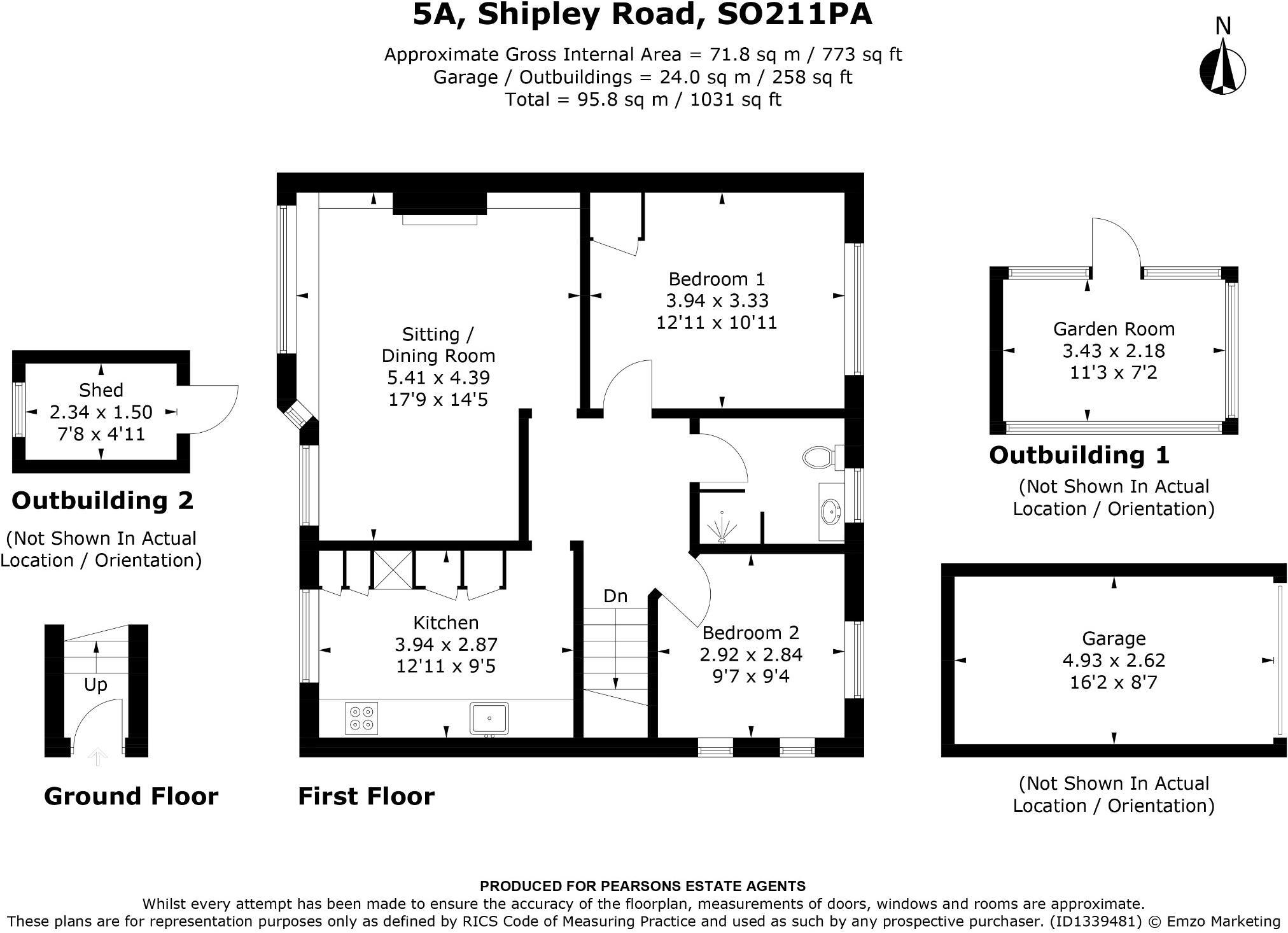 Twyford, Winchester floorplan