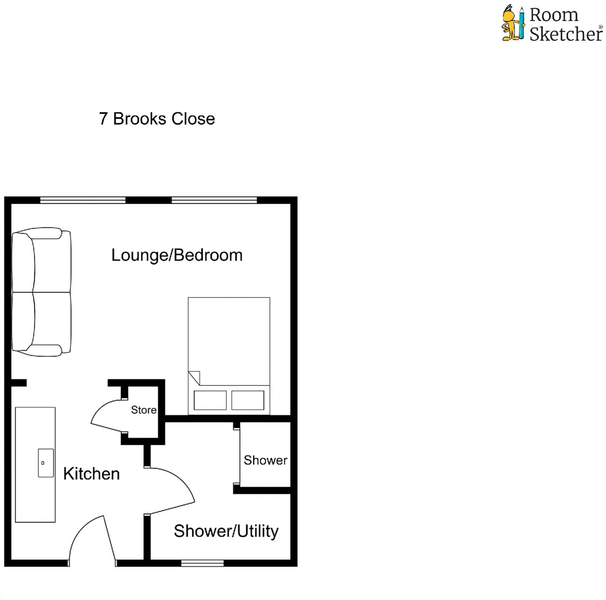 7, Brooks Close, Wootton, Northampton floorplan