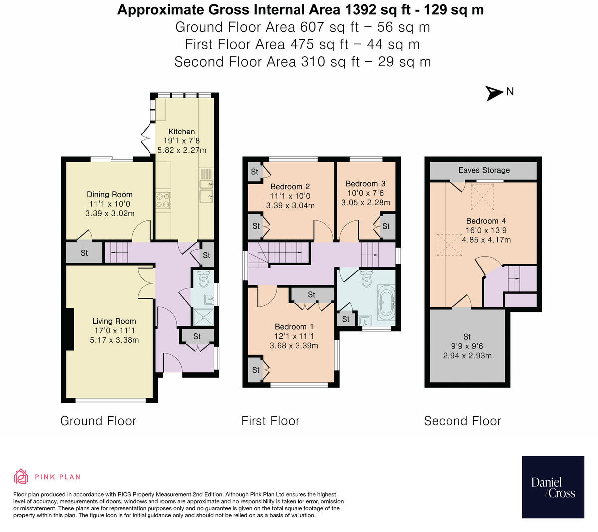 Ballards Green, Tadworth, KT20 floorplan