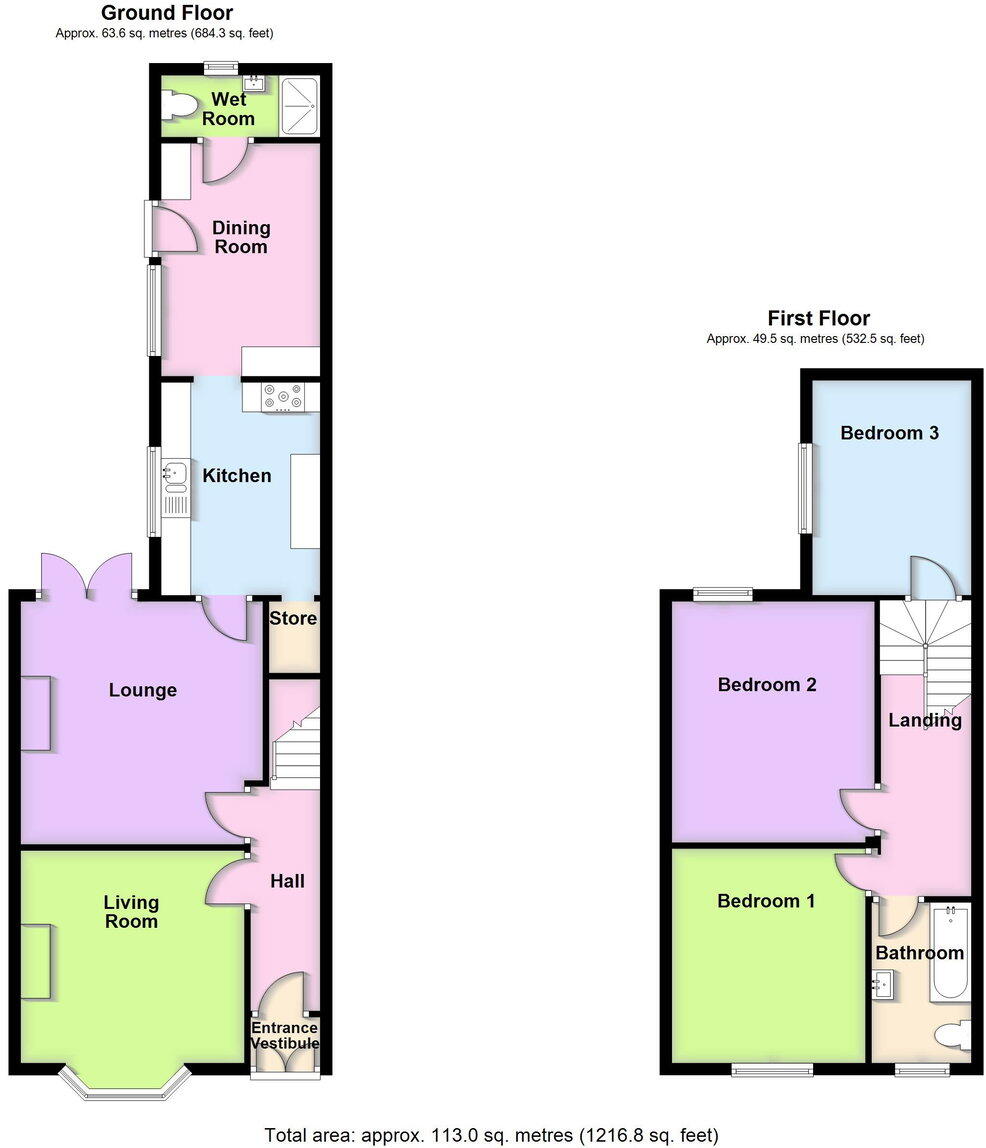 Chestnut Street, Southport floorplan