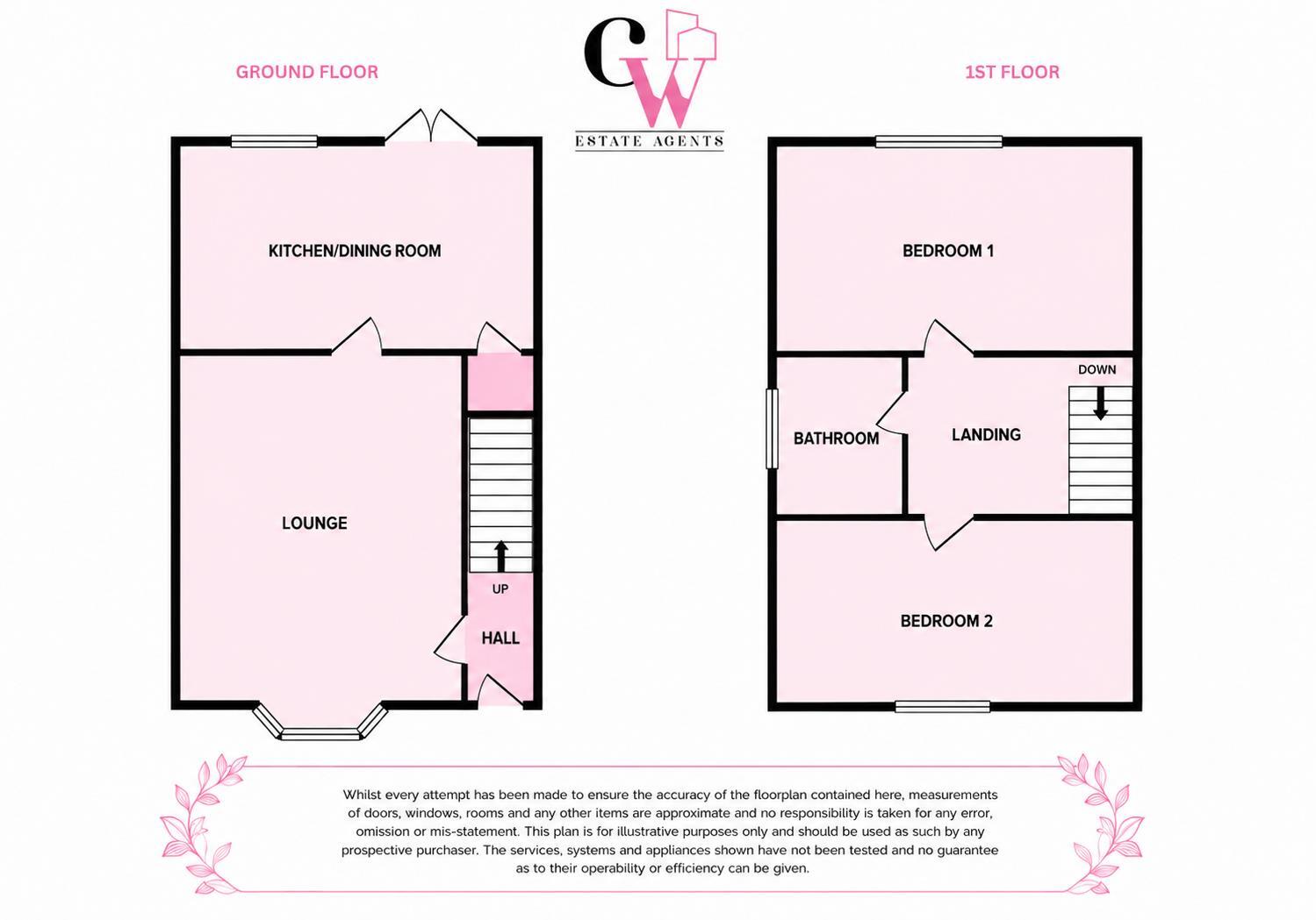 Norman Drive, Winsford floorplan