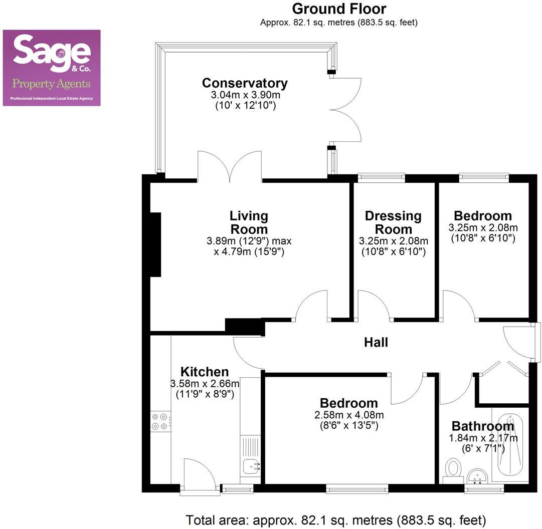 Ellesmere Court, Newbridge, Newport floorplan