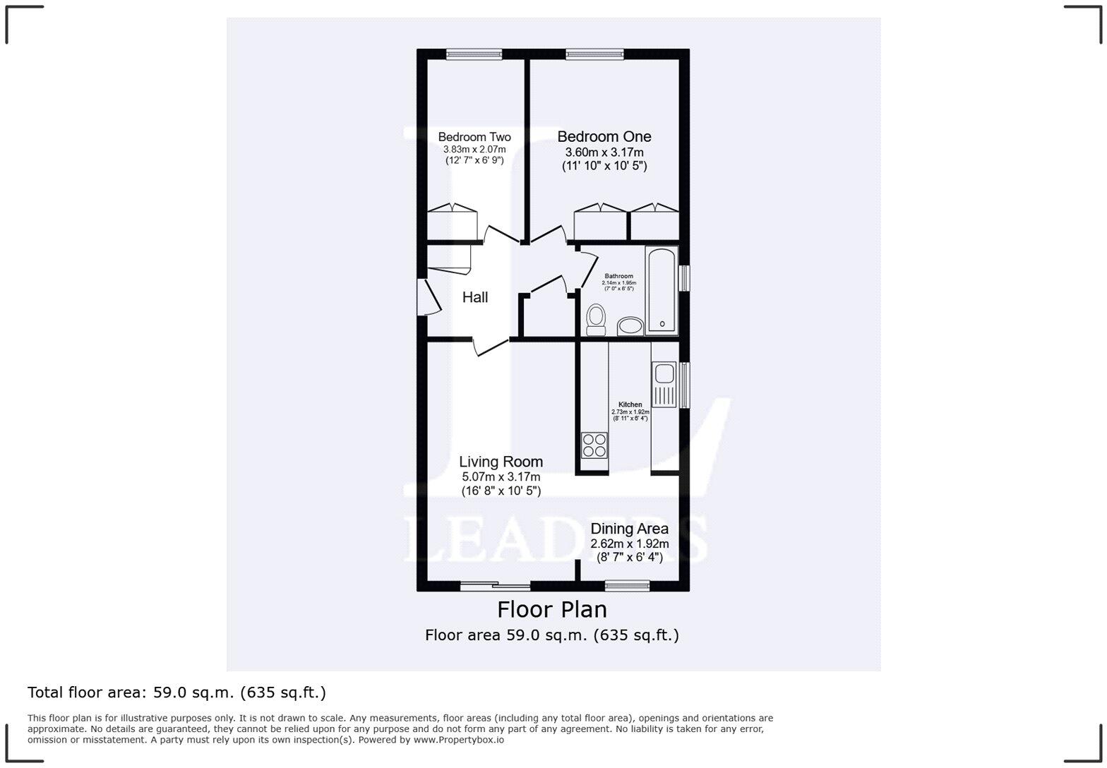 Kyoto Court, Bognor Regis, West Sussex floorplan