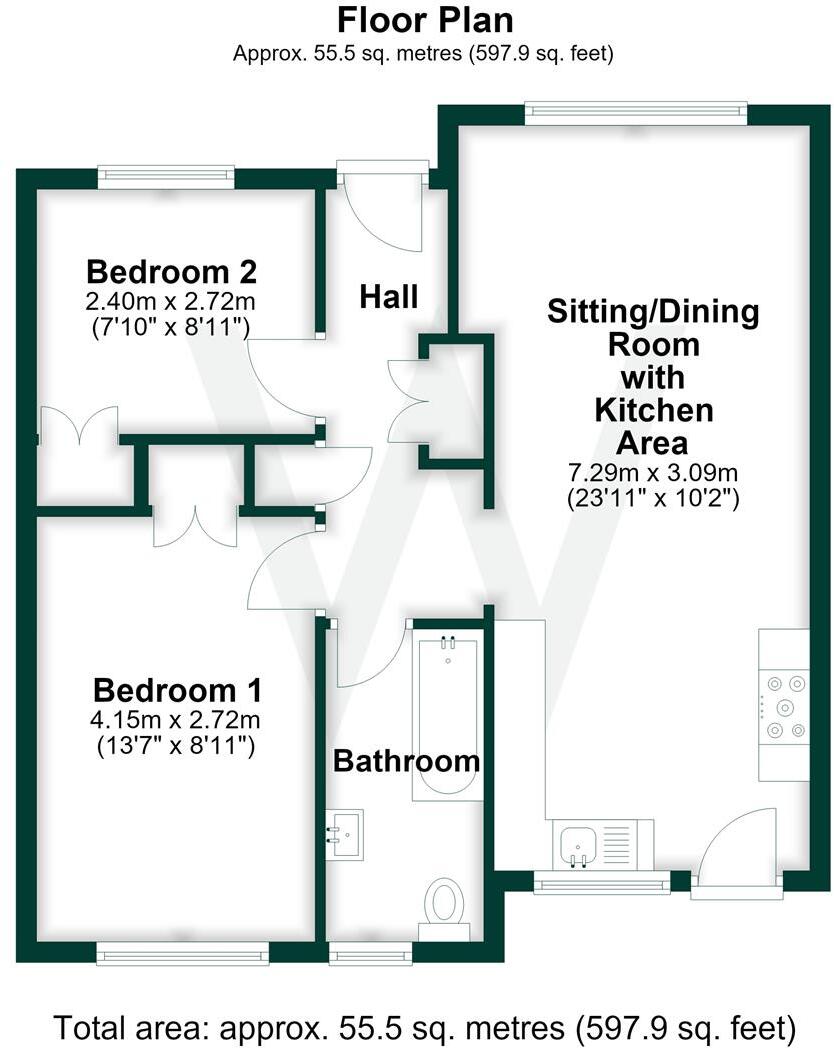 St. Andrews, Laverstock, Salisbury floorplan