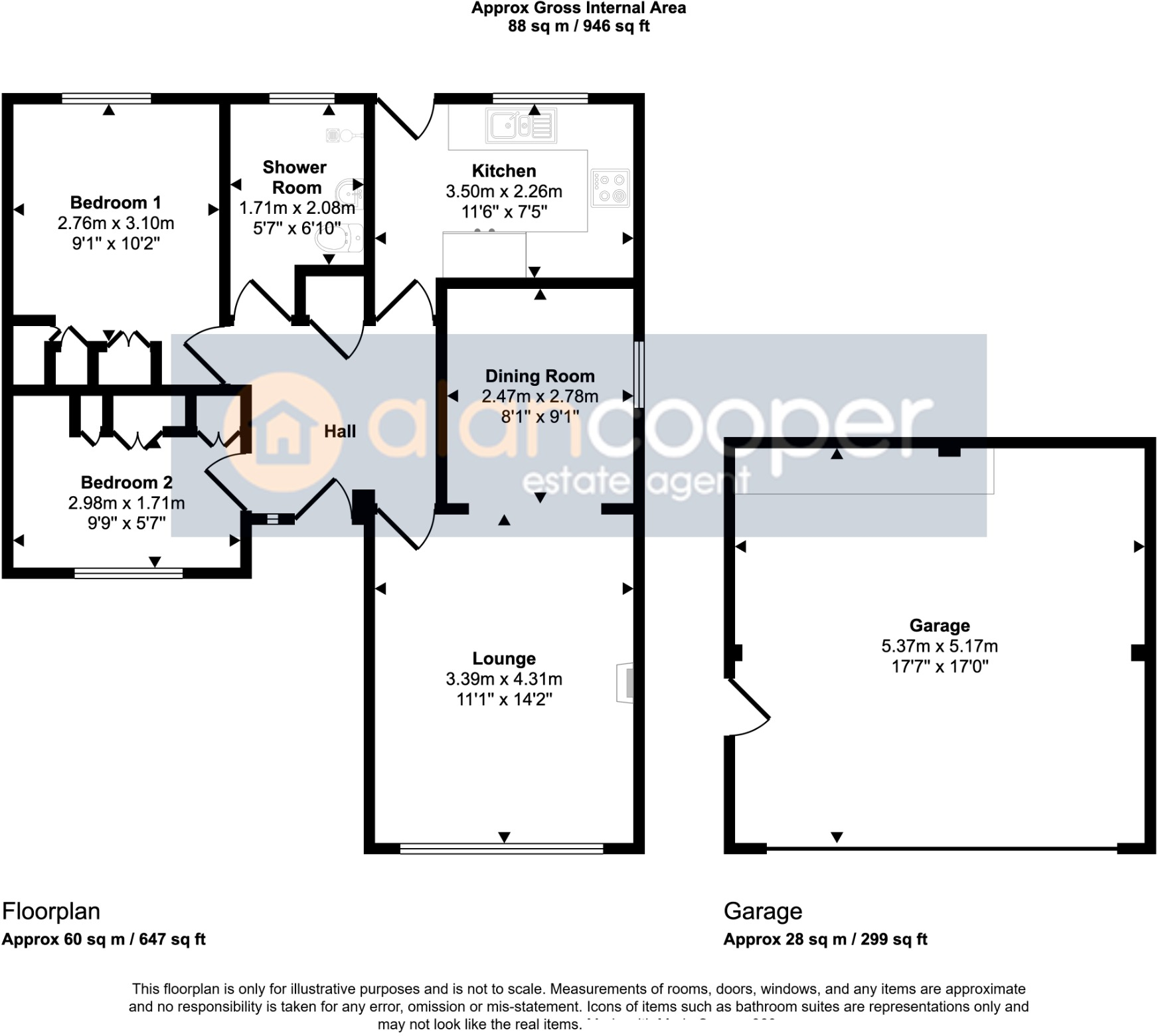 Harcourt Gardens, Nuneaton, CV11 5UR floorplan
