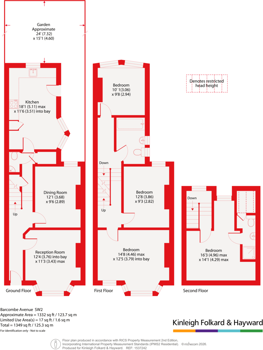 Barcombe Avenue, Streatham Hill, London, SW2 floorplan