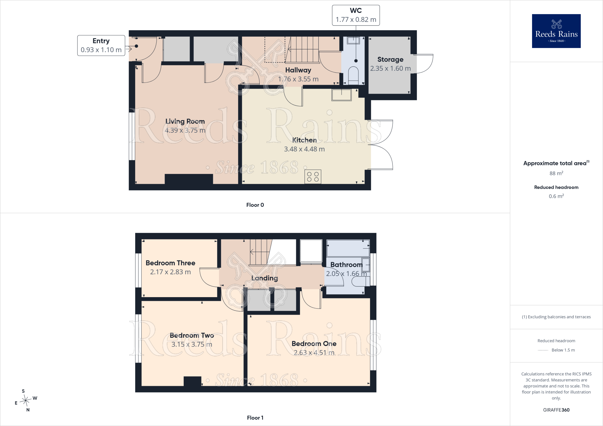 St. Josephs Court, Dinnington, Sheffield, South Yorkshire, S25 floorplan