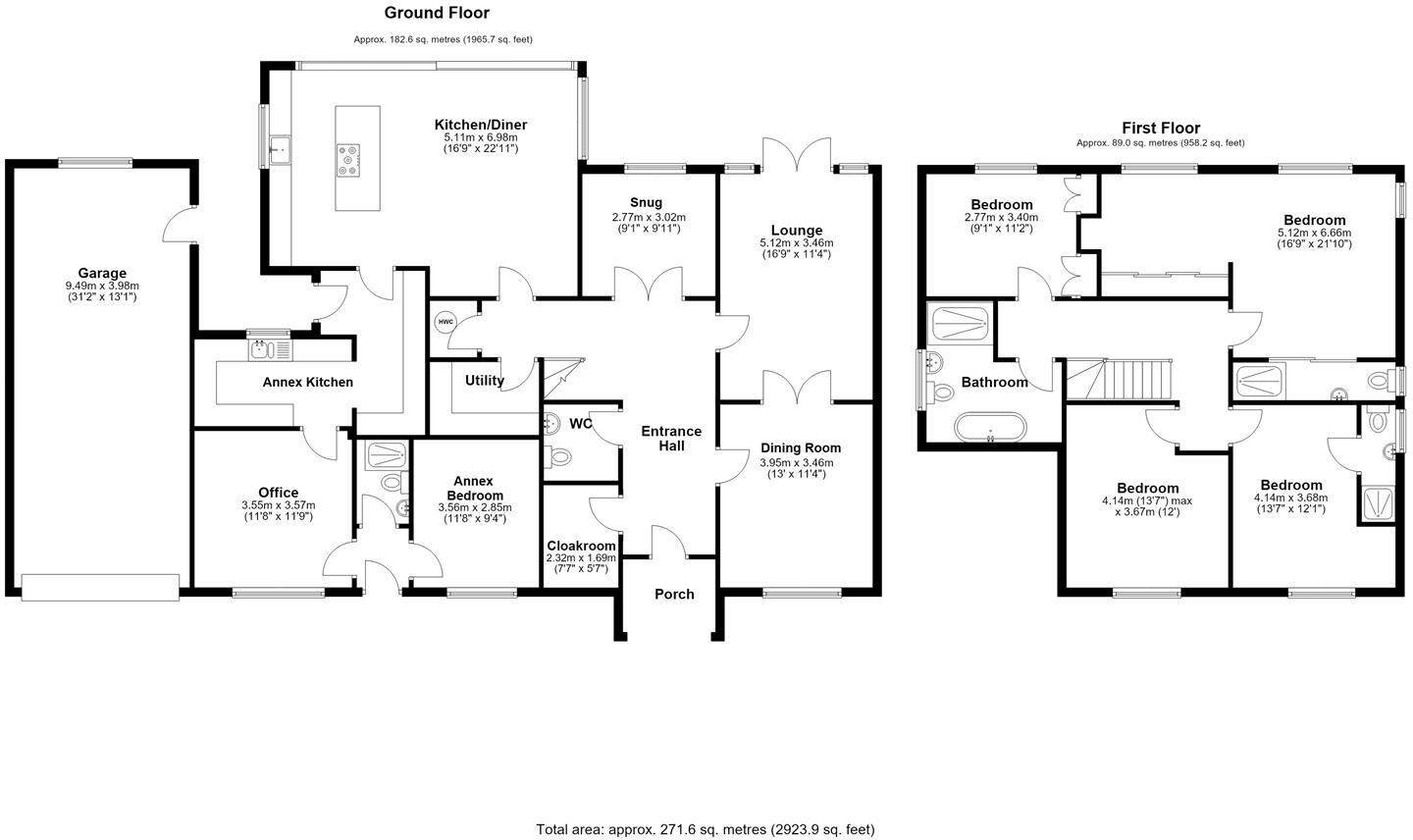 Hinderton Road, Neston, Cheshire floorplan