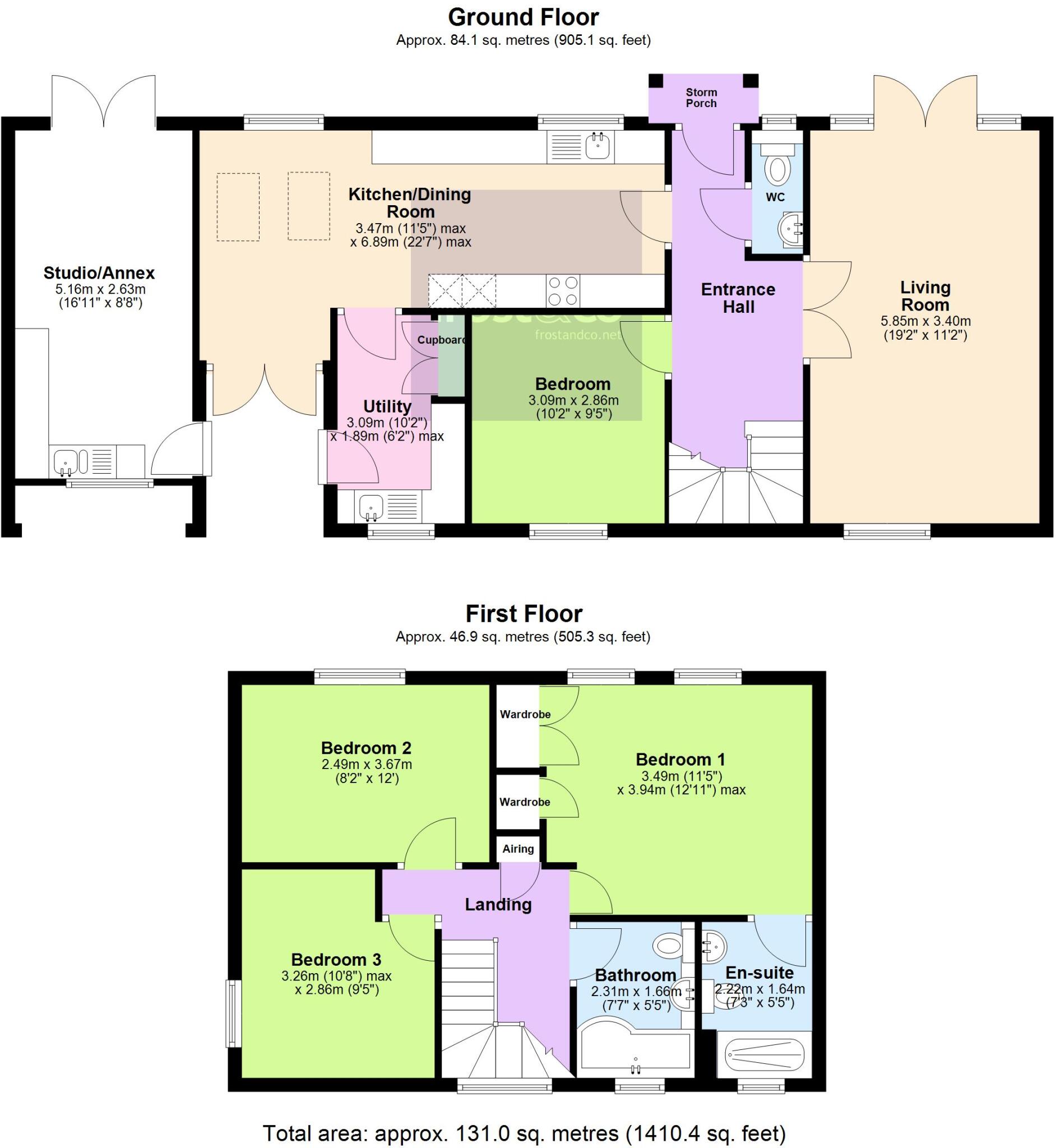 Branksome Wood Road, Bournemouth, Dorset, BH4 floorplan