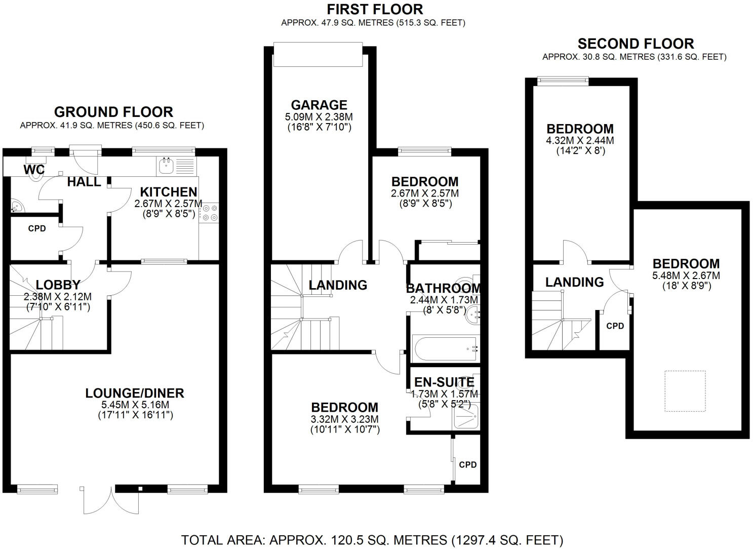 Beacon Drive, Bean, DA2 8BG floorplan