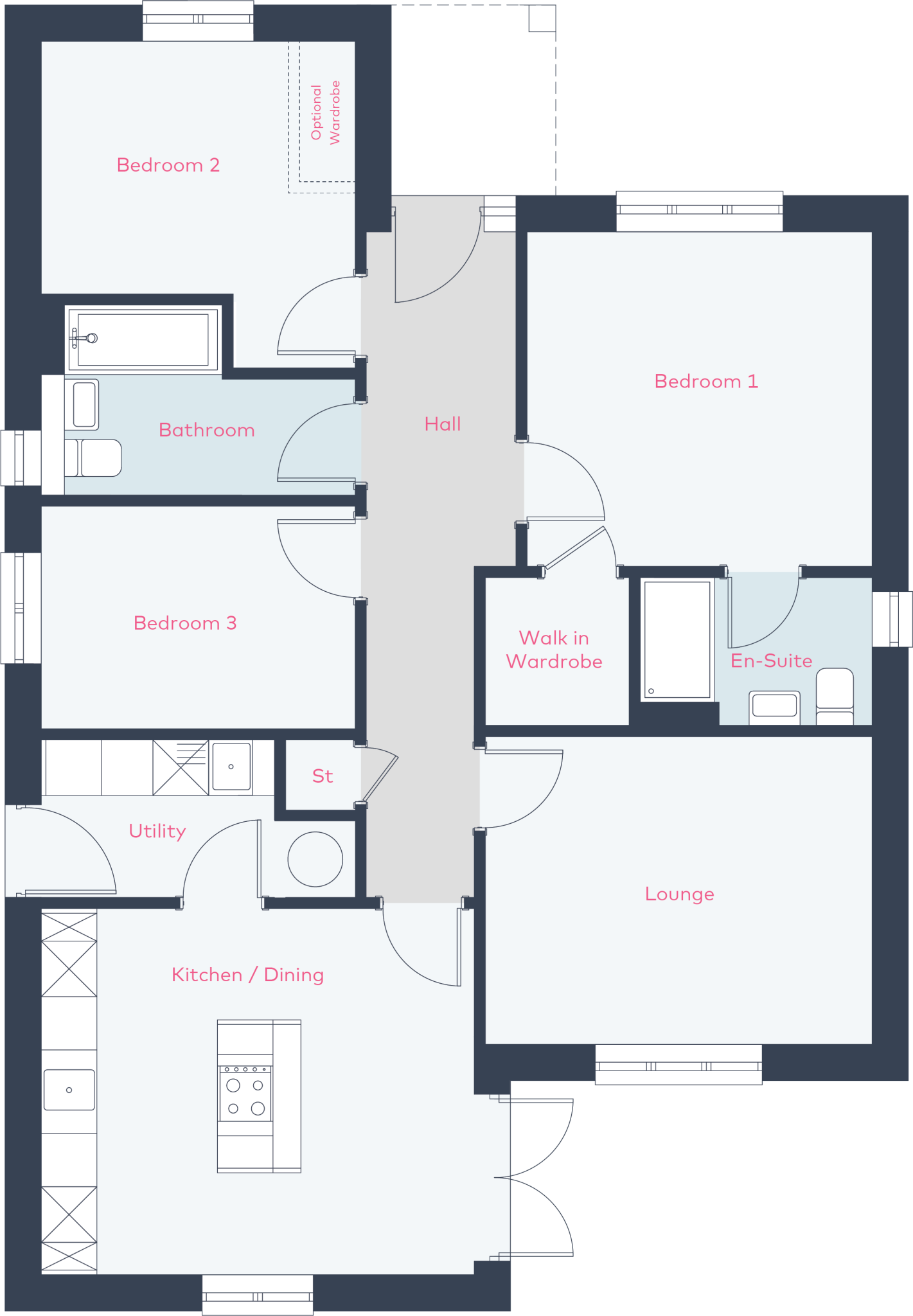 Blythe Meadow, Kinglassie, Fife, KY5 floorplan