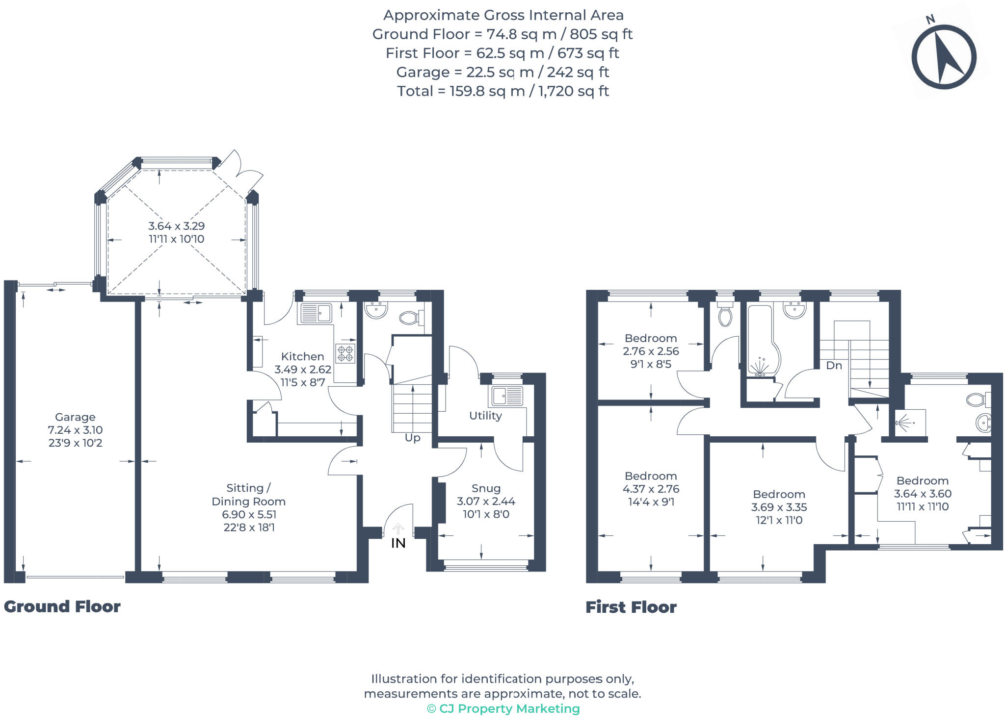 Coombe Gardens, Berkhamsted floorplan