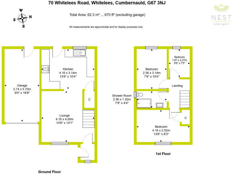 Whitelees Road, Cumbernauld floorplan