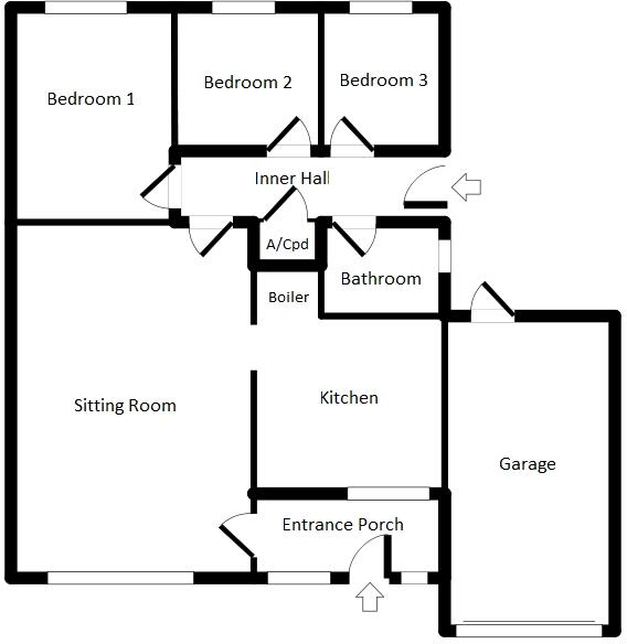 St. Davids Close, NR15 floorplan