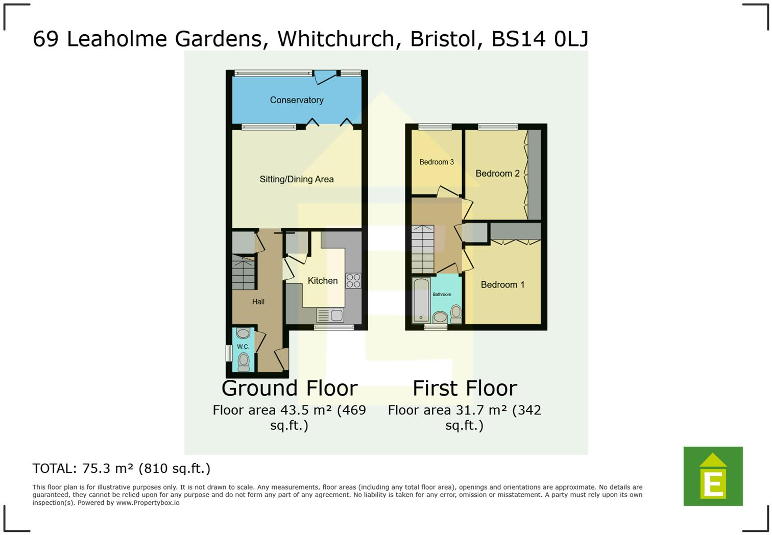 Leaholme Gardens, Whitchurch, Bristol floorplan