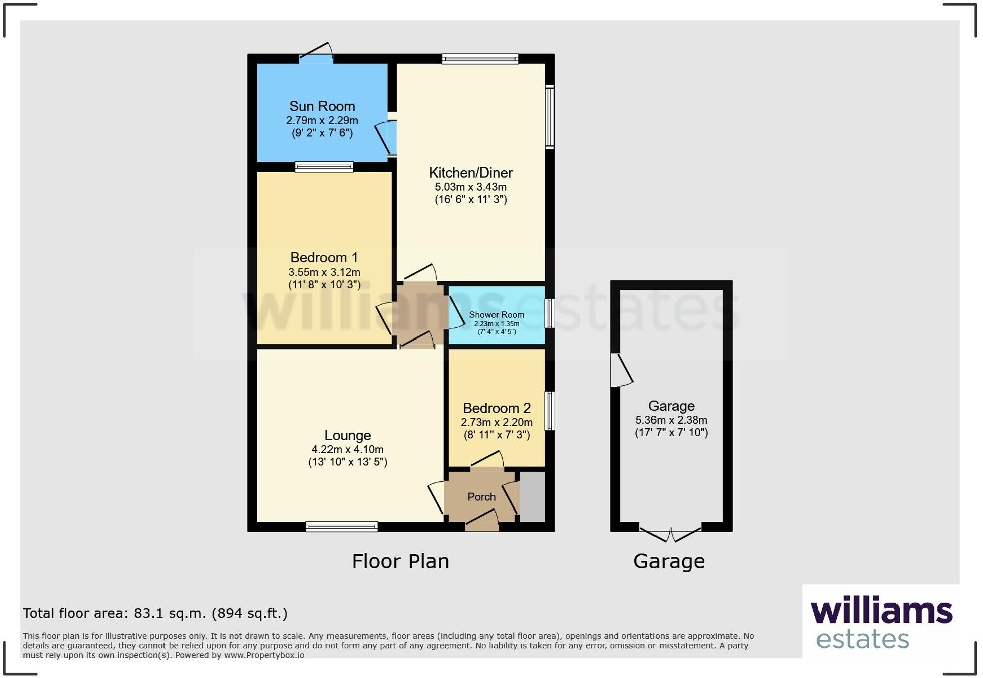 Canterbury Drive, Prestatyn, LL19 floorplan
