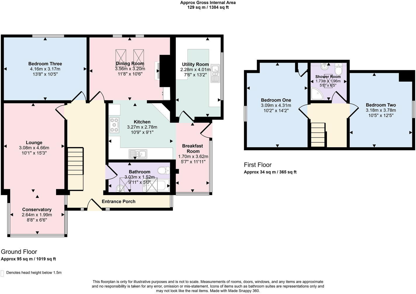 Gronant Hill, Gronant, Flintshire LL19 9SR floorplan
