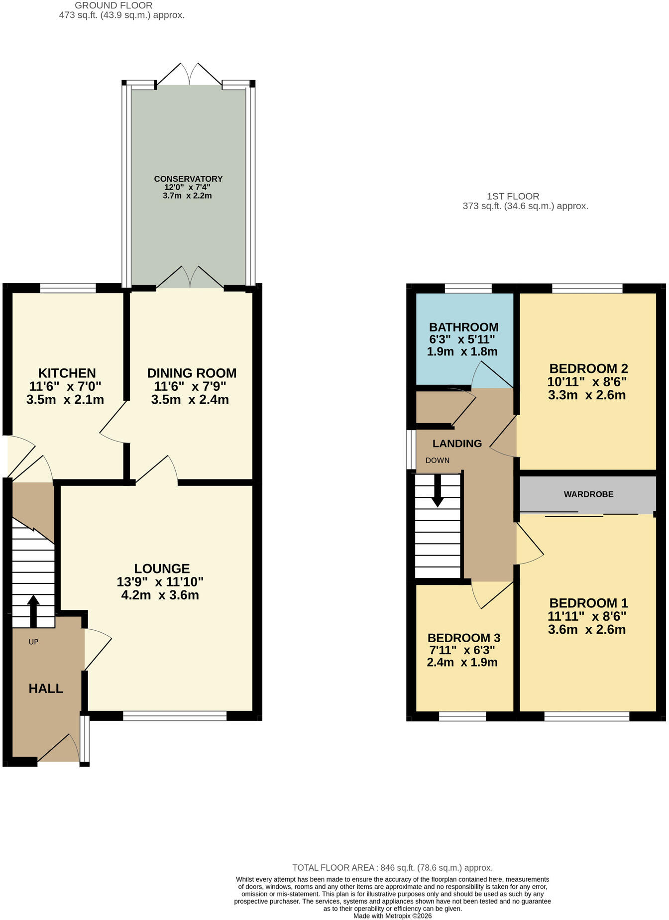 Forest Drive, Broughton, Flintshire floorplan