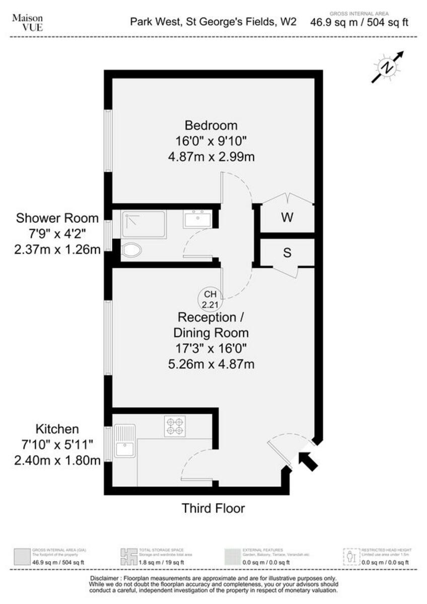 Edgware Road, London, W2 floorplan